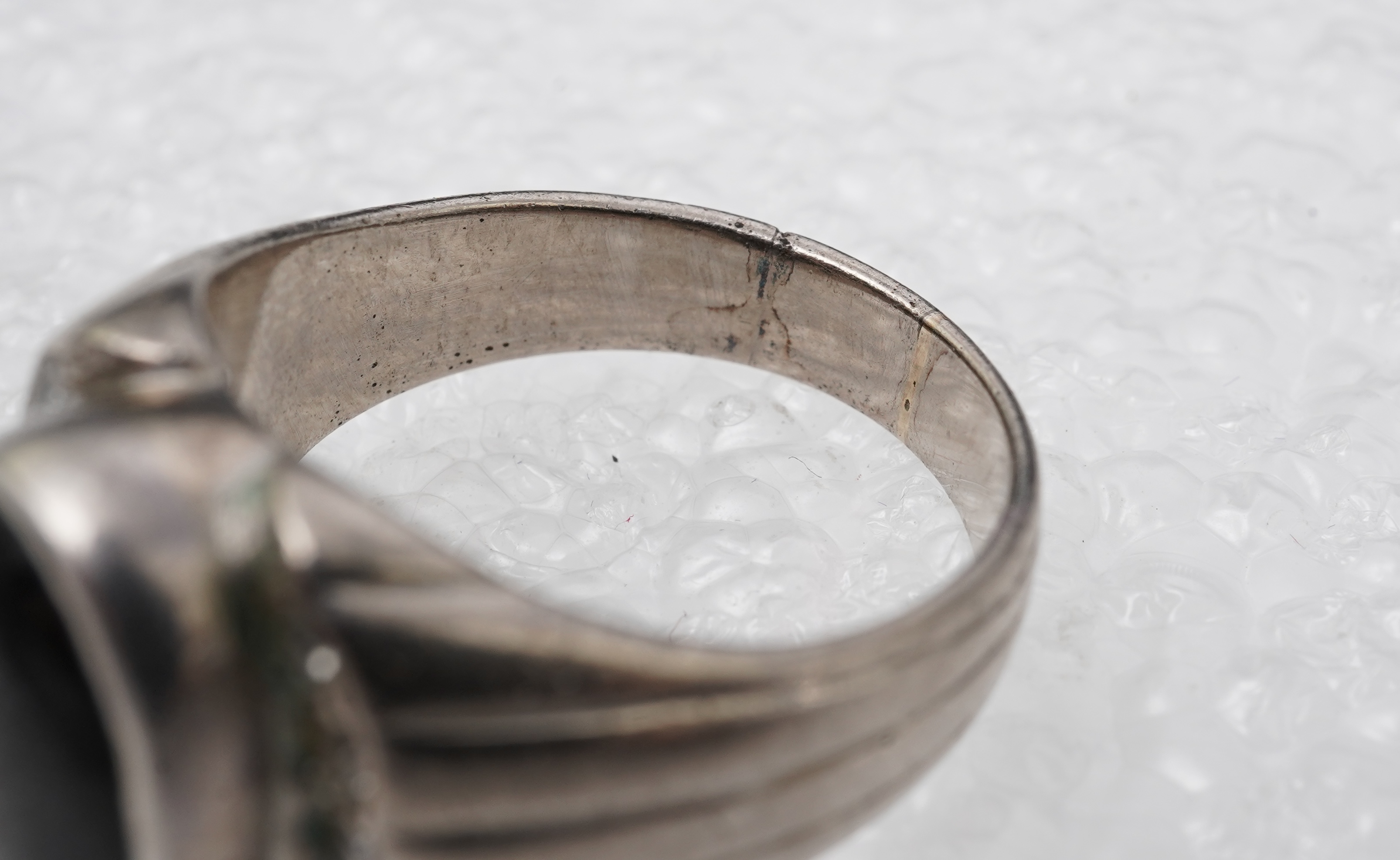 A star sapphire and diamond dress ring, mid 20th century